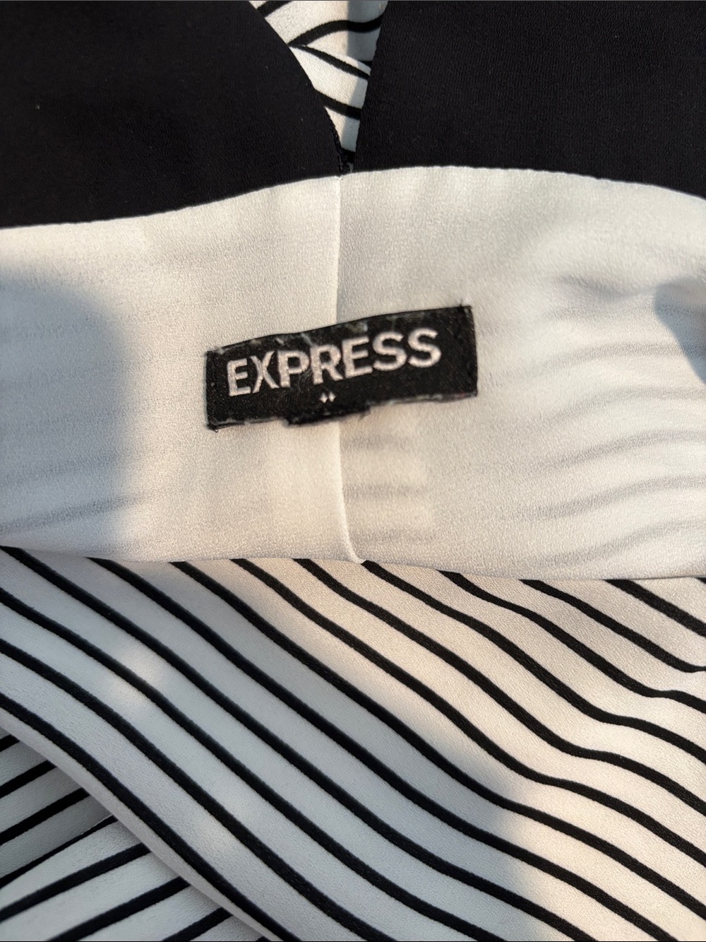 Express Stripe Racerback Top - Picture 5 of 8
